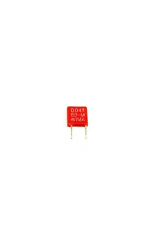 Bulk Order WIMA - MKS0D024700B00 - MKS2-0.047uF63V - Capacitor. 0.047uF 63V. Metalized Polyester, Package of 50.