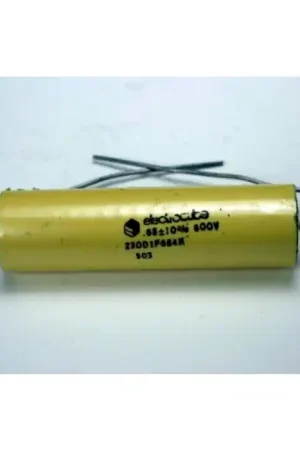 Electrocube - 230D1F684K - Metalized FIlm, Polester Capacitor, 0.68UF/600V +/-10% NEW AXIAL CAPS Next Day Delivery