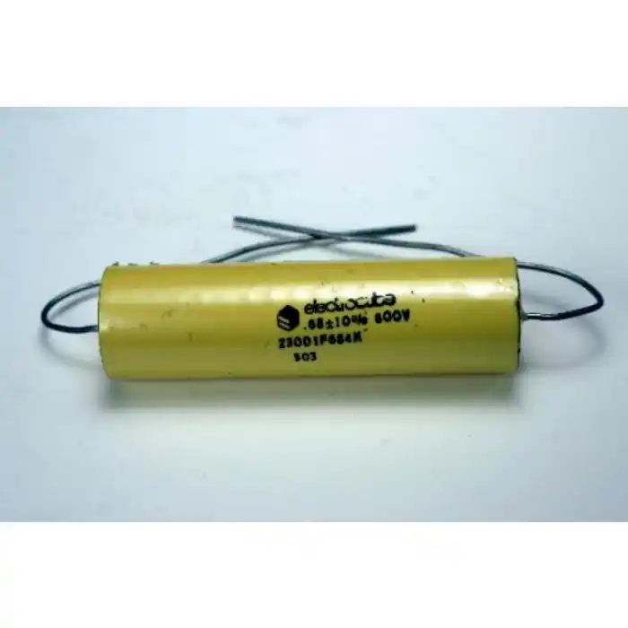 Electrocube - 230D1F684K - Metalized FIlm, Polester Capacitor, 0.68UF/600V +/-10% NEW AXIAL CAPS Next Day Delivery