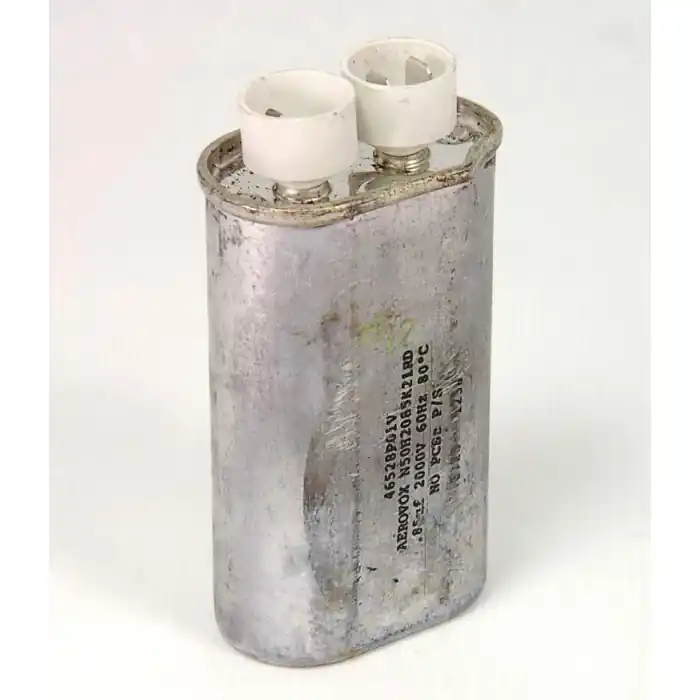 Grab Now Aerovox - N50H2085K21RD - Capacitor, oil-filled. 0.85uF 2,000V 60Hz.