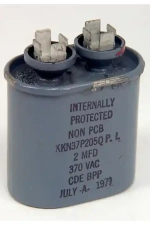 CDE - KKN37P205QP.I - Capacitor, oil-filled. 2uF 370VAC. Limited Offer