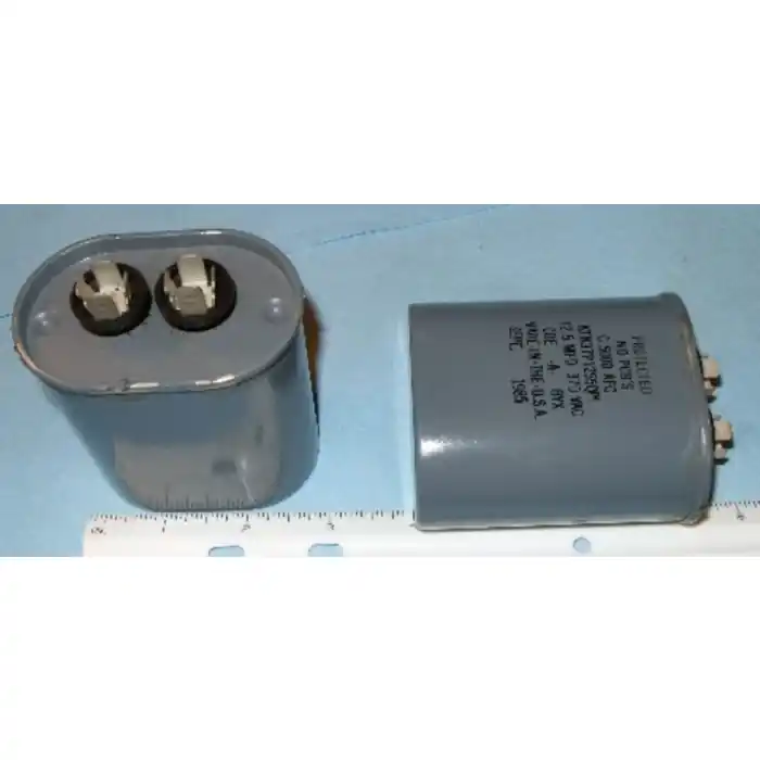 Wholesale Cornell Dubilier CDE - KTN37P1255QP1 - Capacitor, Oil-Filled. 12.5uF 370VAC.
