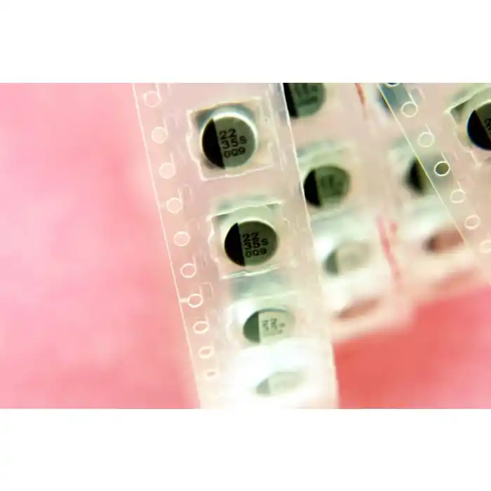 PANASONIC/MATSUSHITA - ECE-V1VA220SP - Capacitor, Electrolytic. SMD 22uF 35V. Package of 10 Wholesale