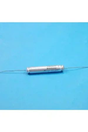 Sprague - 120D406 - Capacitor, tantalum. 40uF 30V. Modern