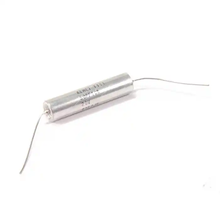 New Arrival KEMET - T111D506M020AS - Capacitor, tantalum. 50uF 20V.