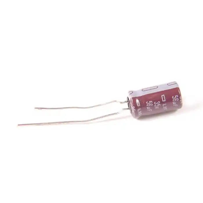 Price Drop NIPPON CHEMI-CON - LXF35VB56RM6X11FT - Electrolytic. 56uF 35V. Package of 10.