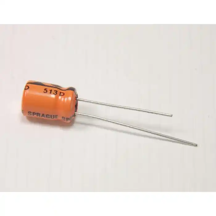Exclusive Vishay Sprague - 513D107M025BB4 - Electrolytic. 100uF 25V Radial. Package of 5.