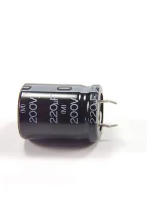 Place Order PANASONIC/MATSUSHITA - ECES2DU221E - Capacitor, Electrolytic. 220uF 200VDC.