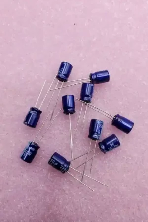 Mega Sale PANASONIC/MATSUSHITA - 1564209 - Capacitor, electrolytic. 220uF 16V. Package of 10.