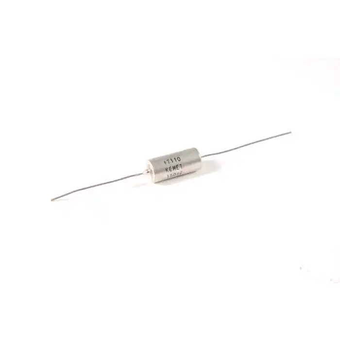 Exclusive Offer KEMET - T110D157M015 - Capacitor, tantalum. 150uF 15V.