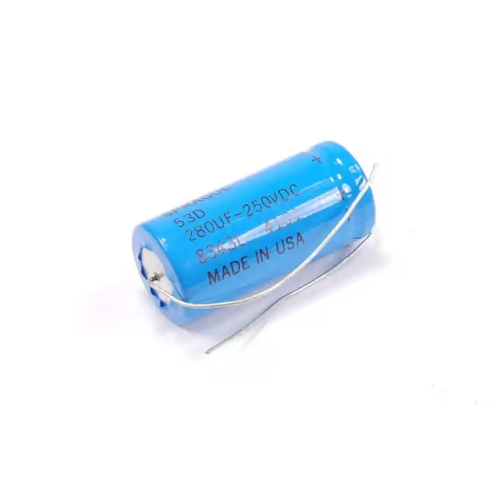 Sprague - 53D281F250 - Capacitor, Electrolytic. 280uF 250VDC. Super Sale