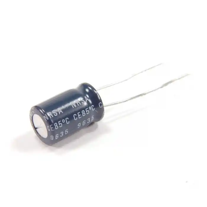 Money Back Guarantee NIPPON CHEMI-CON - NRSA471M25V10X16TR - Capacitor, electrolytic. 470uF 25V.