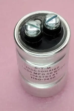 STM - 105C50HA162 - Capacitor, Electrolytic. 1,600uF 50WVDC, Computer Grade. Today Only