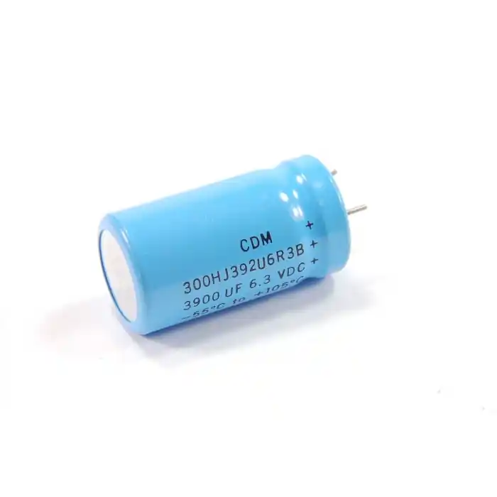Last Chance Unidentified MFG - 300HJ392U6R3B - Capacitor, electrolytic. 3900uF 6.3VDC.