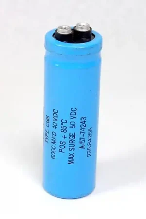 Mallory - 36D8003 - Capacitor, Electrolytic. 6000uF 40VDC, Computer Grade. Fan Favorite