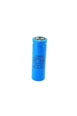 Sprague - EP40-872 - Capacitor, electrolytic. 8.7KuF 40VDC. Holiday Sale