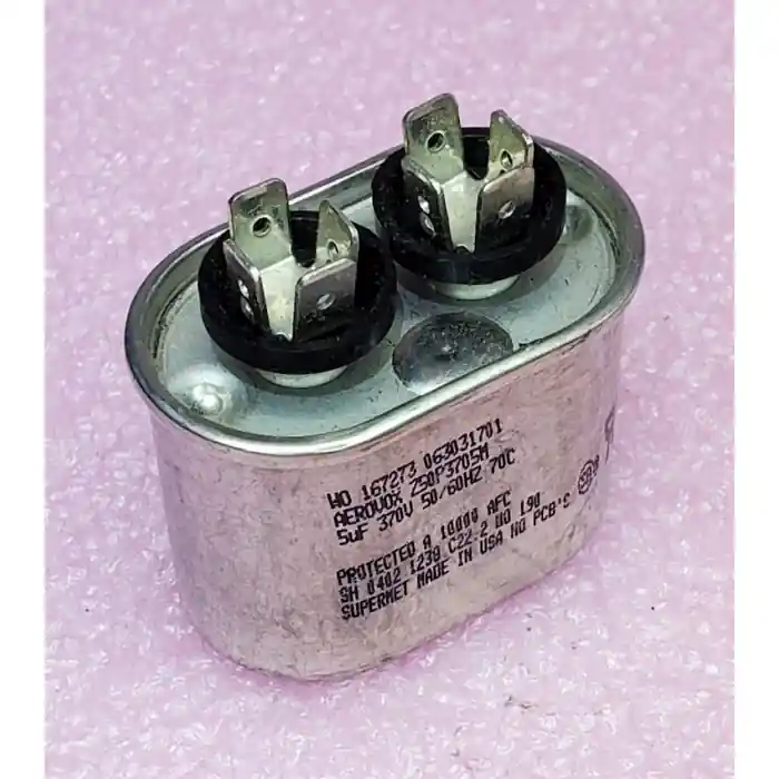 Aerovox - Z50P3705M - Capacitor, oil-filled. 5uF 370VAC. Latest