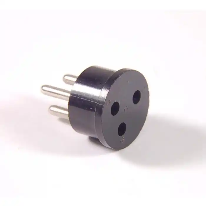 AMPHENOL – 71-3s – 3 Pin Socket Miniature Plug Connector, Round Vintage - New Reduced Price