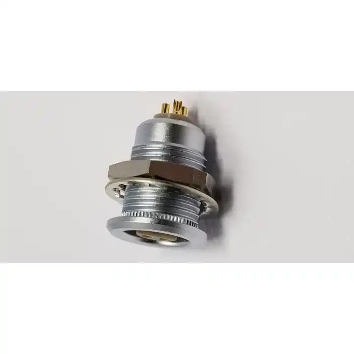 LEMO - ERA.1S.303.CNL - Connectors, 3-Contacts, Female Receptacle with Male Pins, Panel-Mount. Save Now