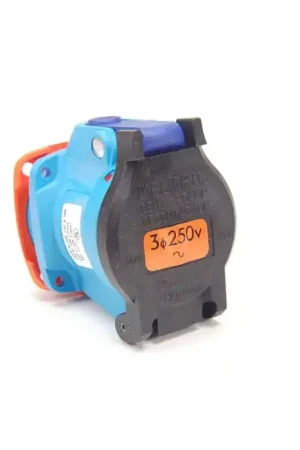 Must Have MELTRIC CORP - 63-14073 - DSN20 Receptacle, Female. 3Phase, 125/250VAC 20Amp.