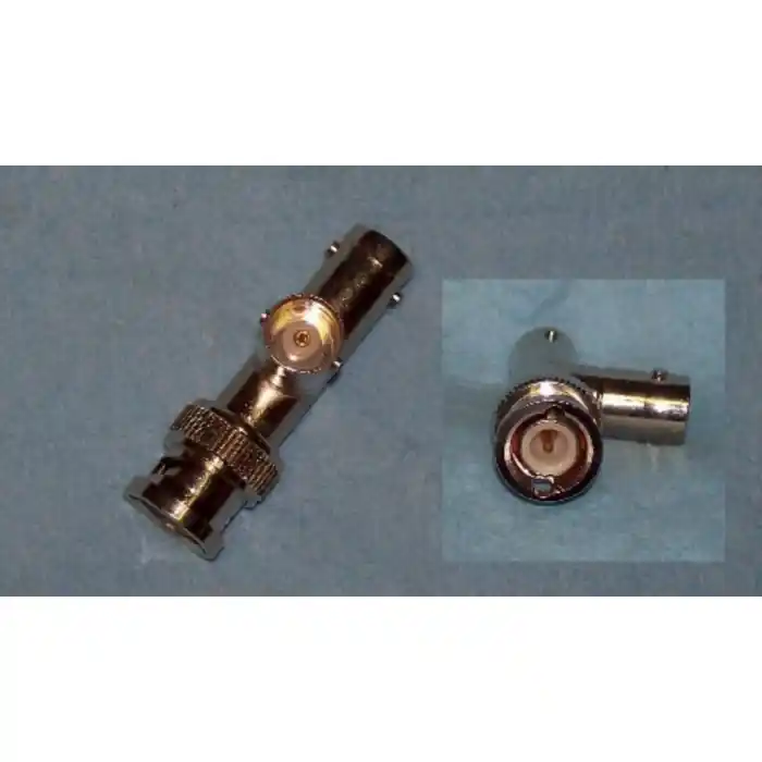 Budget ITT POMONA ELECTRONICS - 4896 - Connector, BNC. Tee Adapter, Male Pin to BNC Jack, 50 Ohms.