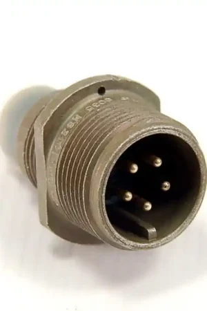 ITT Cannon - MS3101E-14S5P - 024229-0007 - Connector, Circular. Male 5 Pin, Flange. Next Day Delivery