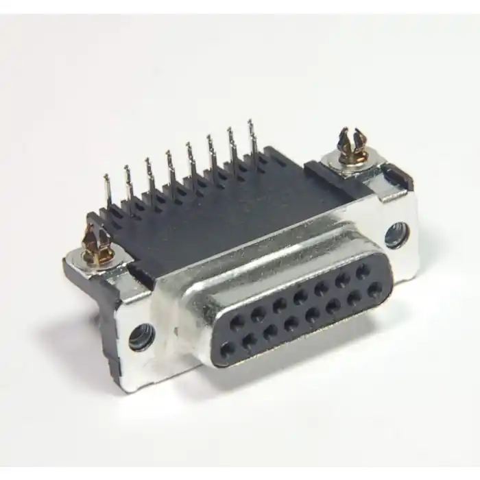 AMP INC - 747837-3 - Connector, D-Sub. DB15 (Female) Right Angle. Free Shipping