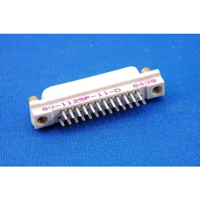 Fresh Stock Unidentified MFG - 89-1125P-11-D - Connector, D-Sub. DB25 male.