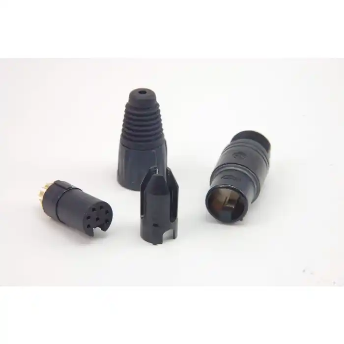 Authentic NEUTRIK USA INC - NC7FX-B - 7 Pin, Female Cable Connector.
