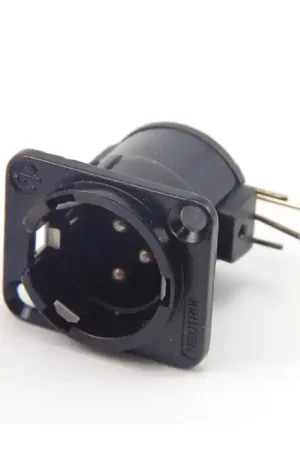 NEUTRIK USA INC - NC3MD-H-BAG - 3-Pin, Male, Panel Mount XLR Place Order