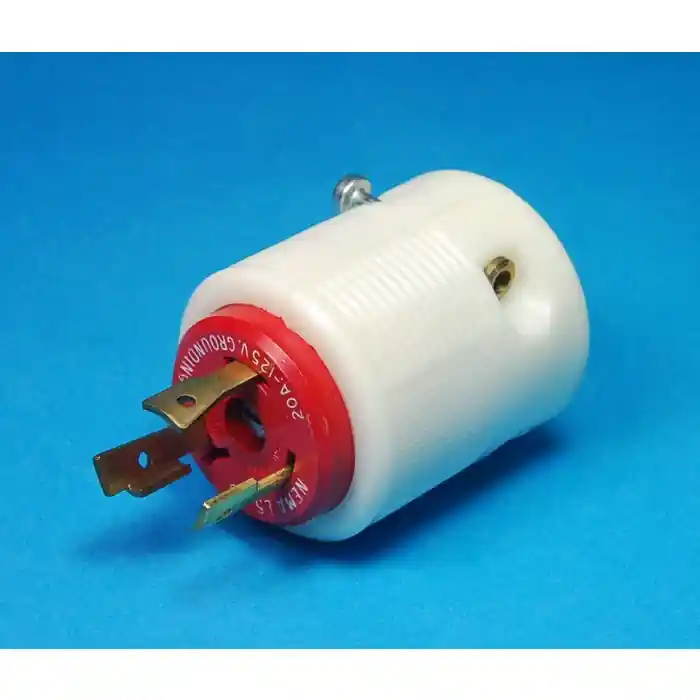 Leviton - 70520-P - Connector, power. 2P 3 Wire 20Amp 125V. Price Cut