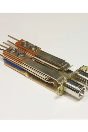 Original ADC TELECOMMUNICATIONS INC - 4-03791-4829 – Bantam Connector, Dual 1/4" Panel Mount Telephone Audio Jacks / Sockets, TT JAX.