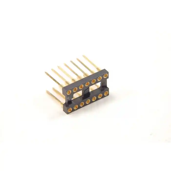 AUGAT - 814AG10F2 - IC Socket. DIP 14 Pin Wire Wrap One Day Deal