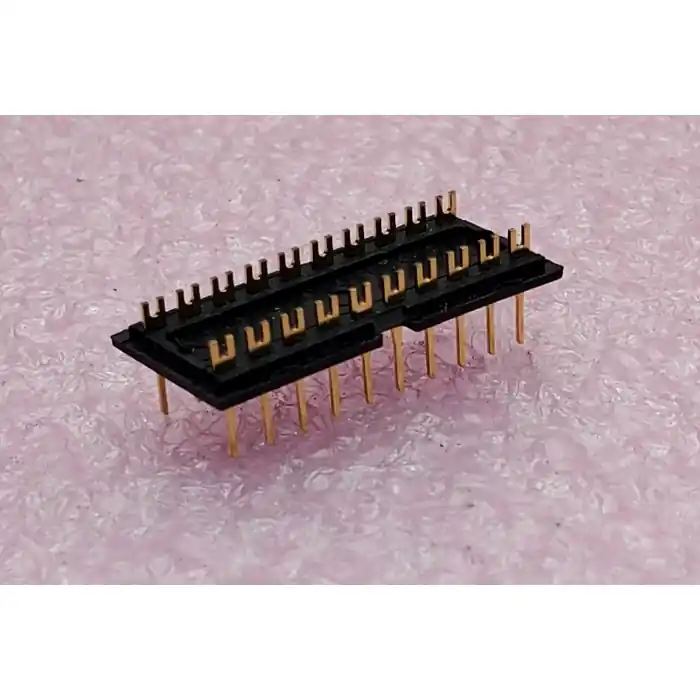 K - 618-CG1- 20-600-11 - Connector, DIP Adapter Header. 20 Pin Plug Adapter Assembly, Gold Plated Pins and Carriers. Special Discount