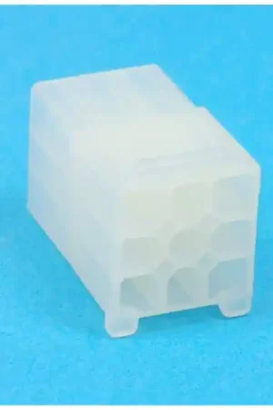 Luxury Waldom/Molex - 5025-09P1 - 015-31-1093 - Connector, Housing. 9 Position. 4.8mm Crimp ST Panel Mount.