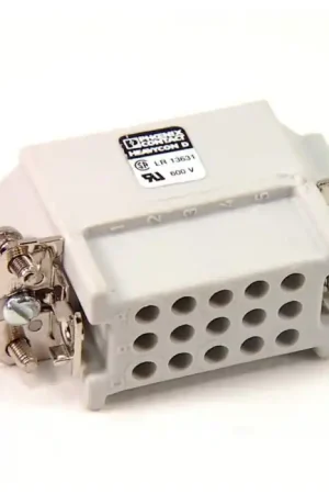 Phoenix Contacts - 18 Position - Connector, rectangular. 15 Position. Order Now