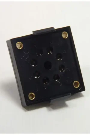 Price Cut POLYCASE PRODUCTS - B15-OP8MX - 8-Pin Circular Connector, Octal Relay  Base, Square Socket /Header