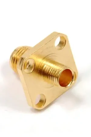 Fresh Stock OMNI-SPECTRA - 2006-7941-00 - Bulkhead Mount SMA Coax Connectors RG/U402 Gold Plated