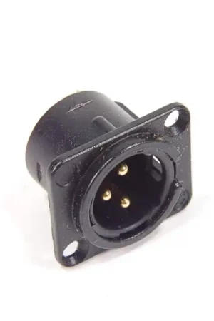Factory Price NEUTRIK USA INC - NC3MD-L-B-1 - Connector, XLR. 3 Pin Male, Panel.