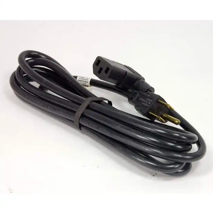 KSM ELECTRONICS - 61-21154/REV1 - Universal Power Cord. Computer/Monitor/Printer/TV. 18-3C Female Trapezoid RA. Money Back Guarantee