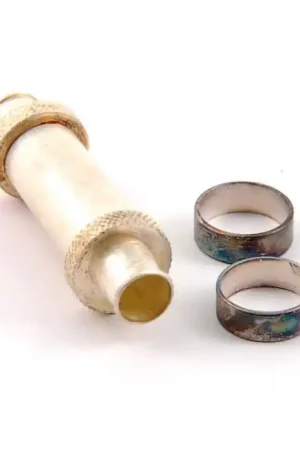 Premium FINCO - SP-11F - Connector, Coaxial Barrel Splice Connector, Low Loss Shielded Solderless.