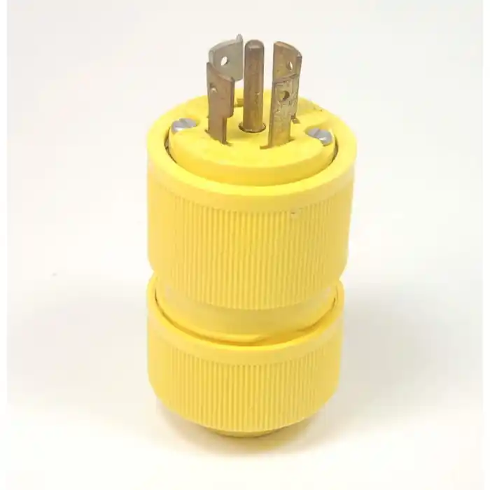 Top Pick General Electric - L21-20 - 8-646 - Connector, Twist-Lock. 20Amp 120/208VAC 3Phase 5 Wire Locking Plug.