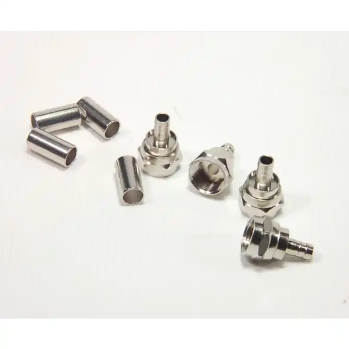 Buy Online CTI - 18-01F-N - F Type Male Connectors Crimp-On, Package of Twenty (20)