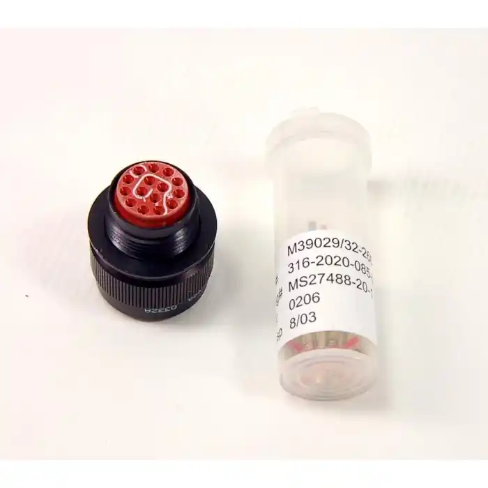 Original CINCH - MS24266R14T15S8 - Connectors, Circular. Military 15-Position (Male).