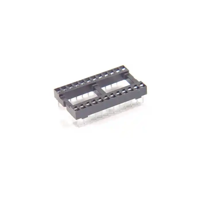 New Arrival Burndy - DILB24P-108T - Connector, IC socket. 24 Dip. Package of 20.