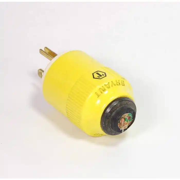 Hubbell Bryant - BRY5366NPCR - Connector, Power. NEMA 5-20Amp 125V M. Factory Price