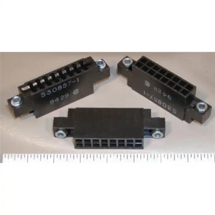 Mega Sale TE Connectivity AMP INC - 530857-1 - Connectors, PC Edge Card Housing. HSG AMP LEAF 8 POS.