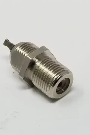 Buy Online Unidentified MFG - F-61 - Chassis Mount RF Connector, Nickel Plated Brass, TV Chassis Connector Jack