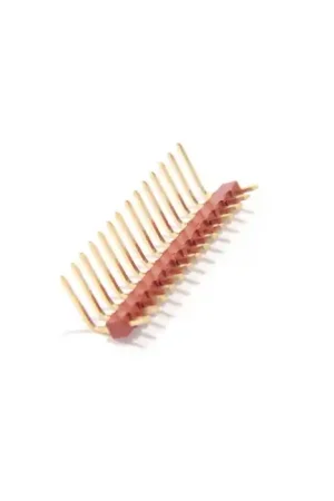 Clearance Gould 1-287493-14 - 8-085 - Connector, Header. Male 14 Pin. Right Angle, Gold Plating, Package of 10.