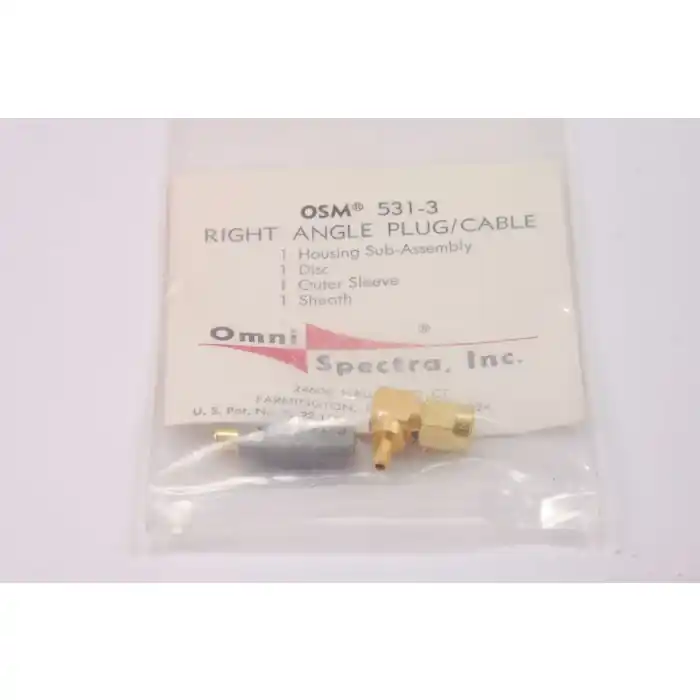 OMNI-SPECTRA - 531-3 - Connector. Plug and or cable connector. Super Sale
